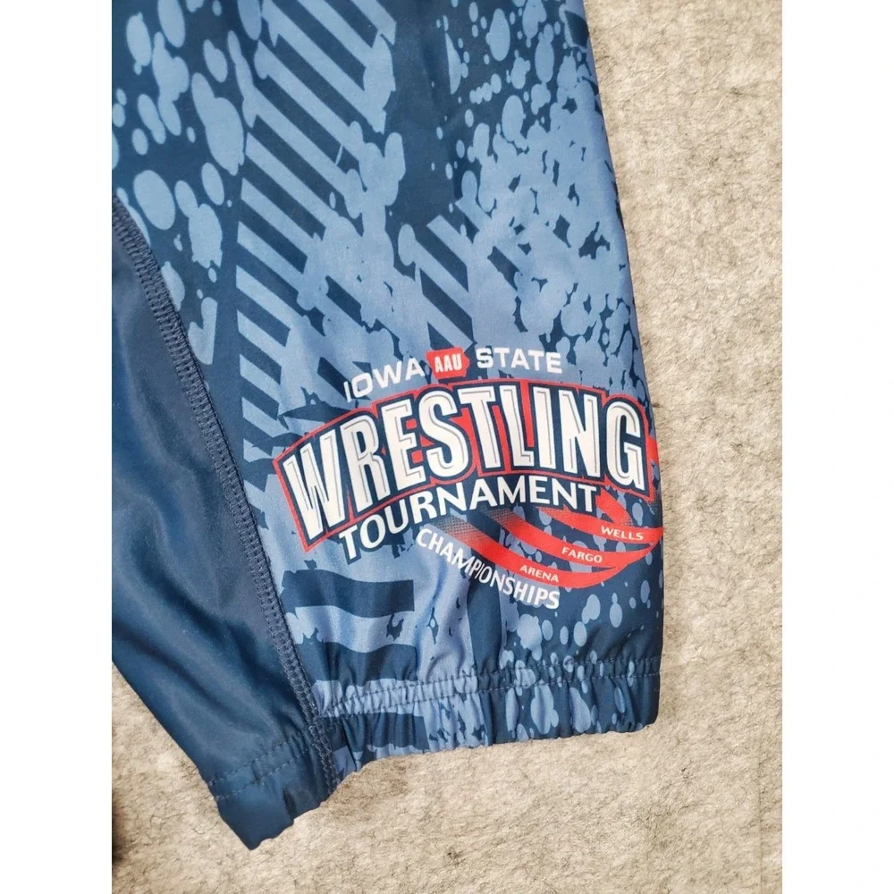 Adidas Team Iowa State Wrestling Championship Singlet Men's Size AS Climalite